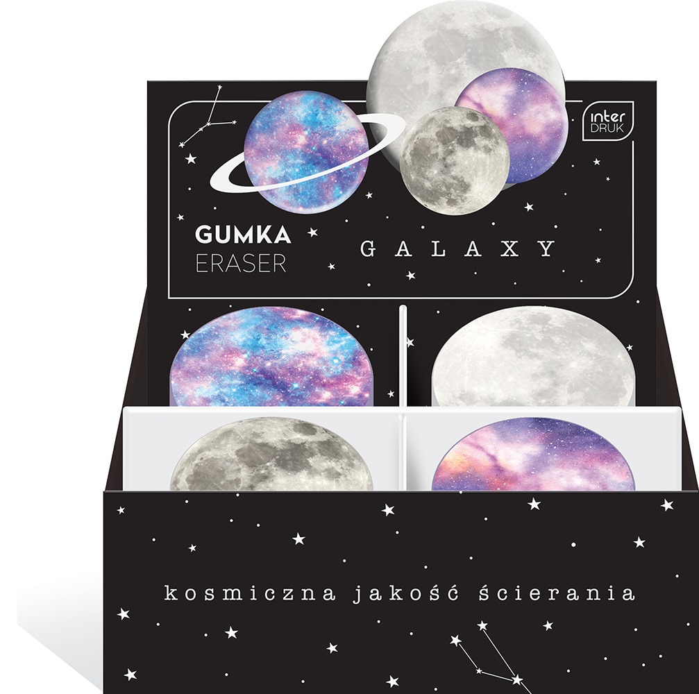 Gumka do ścierania Galaxy INT Interdruk